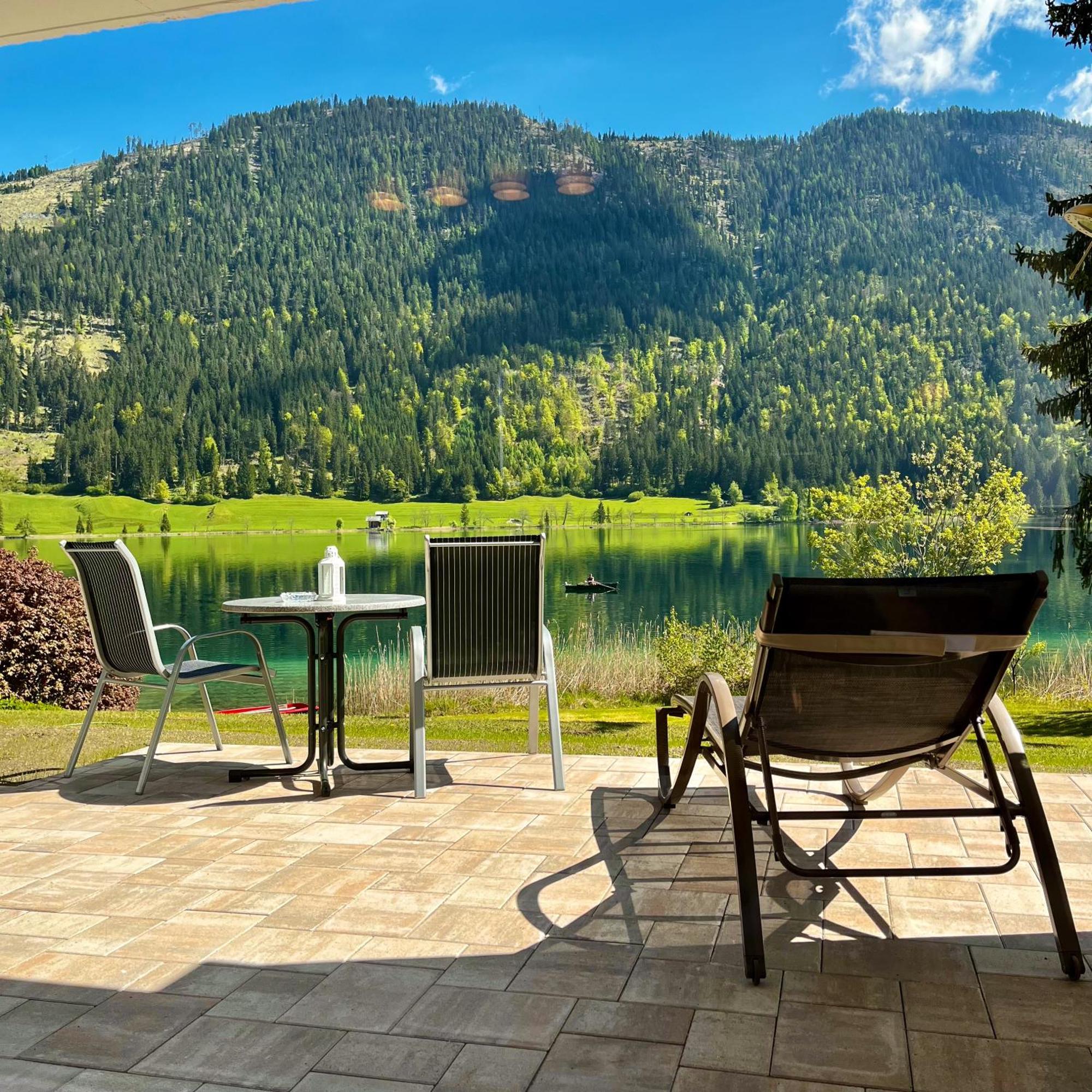 Chalets Zoehrer - Wohnen Am Wasser Weissensee Exterior foto