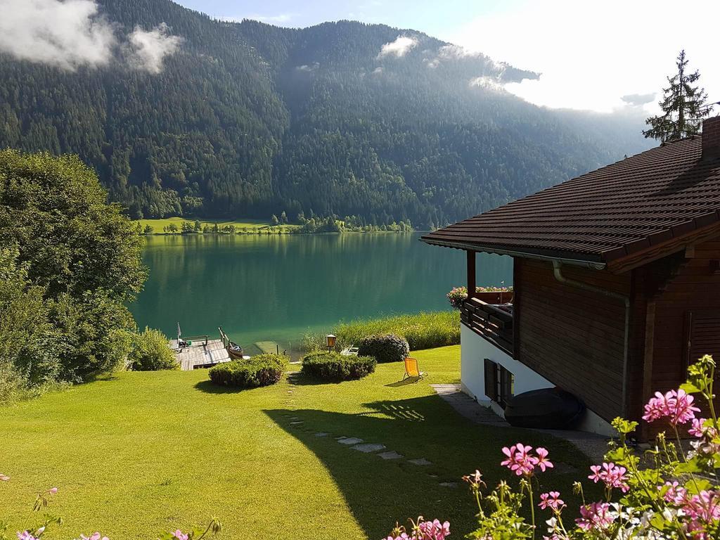 Chalets Zoehrer - Wohnen Am Wasser Weissensee Exterior foto