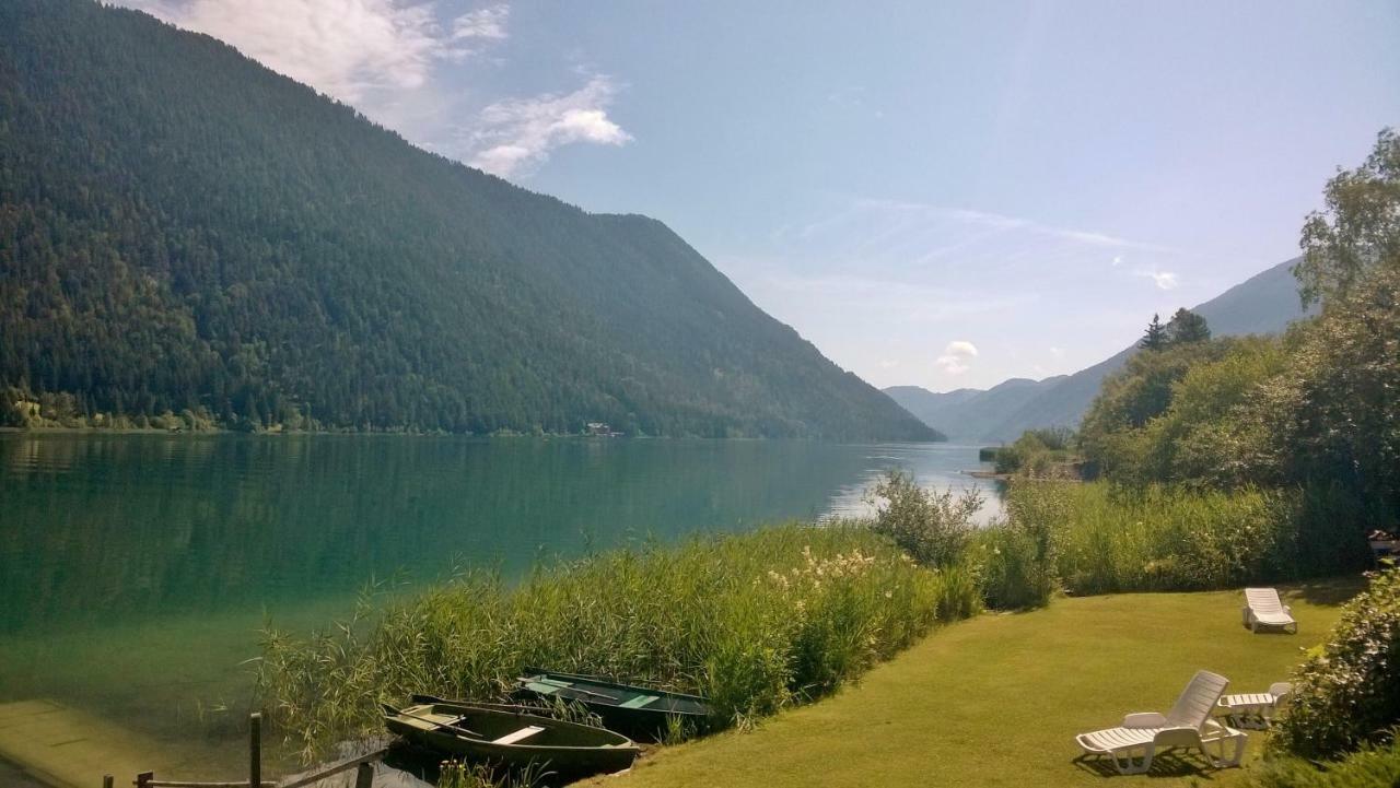 Chalets Zoehrer - Wohnen Am Wasser Weissensee Exterior foto