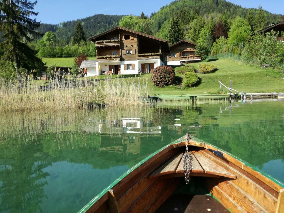 Chalets Zoehrer - Wohnen Am Wasser Weissensee Exterior foto